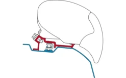 Fiamma F65/F80 Kit Mercedes Sprinter - VW Crafter (High Roof) -Fiama Camping Geschaft 127273 897988