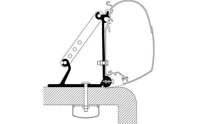 Thule Omni Adapter Roof 1 Thule Omni Adapter Roof