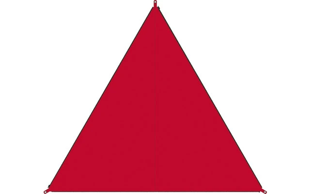 Bent Canvas Plain Single Tarp Autumn Glory / Zipper Red 7 Bent Canvas Plain Single Tarp Autumn Glory / Zipper Red – Bild 7