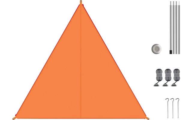 Bent Canvas Plain Set Tarp Barbados Cherry / Zipper Black 1 Bent Canvas Plain Set Tarp Barbados Cherry / Zipper Black