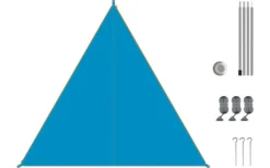 Bent Canvas Plain Set Tarp Sepia Blue / Zipper Light Blue 10 Bent Canvas Plain Set Tarp Sepia Blue / Zipper Light Blue -Fiama Camping Geschaft 251435 1777942 3