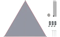 Bent Canvas Plain Set Tarp Lime Punch / Zipper Orange -Fiama Camping Geschaft 251471 2424154 6