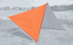 Bent Canvas Plain Single Tarp Sepia Blue / Zipper Light Blue 9 Bent Canvas Plain Single Tarp Sepia Blue / Zipper Light Blue -Fiama Camping Geschaft 251545 1779235 6