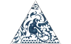 Bent Canvas Allover Set Tarp Caribbean Stripe Hawaii / Zipper Light Blue -Fiama Camping Geschaft 251549 1779307