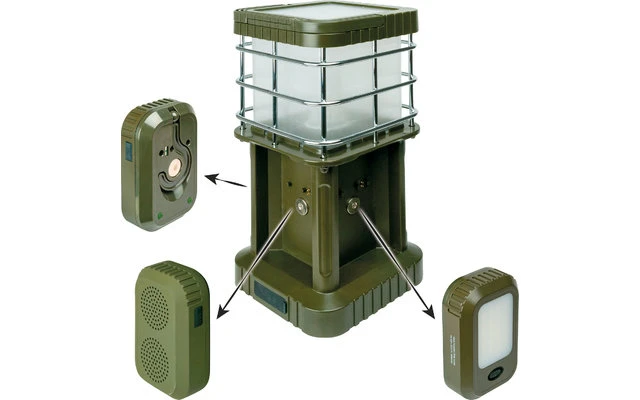 Camping Akku-Campingleuchte Inkl. Bluetooth Lautsprecher 7 Camping Akku-Campingleuchte Inkl. Bluetooth Lautsprecher – Bild 7