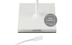 Sigor Nuindie Outdoor Akku-Tischleuchte Rund 380mm Anthrazit