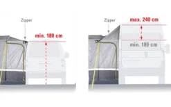 High Peak Tramp 2.0 Freistehendes Busvorzelt -Fiama Camping Geschaft 352451 2272423