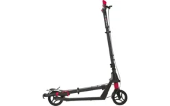 Globber One K 165 Klappbarer Scooter Mit Handbremse Schwarz -Fiama Camping Geschaft 371412 2734292