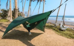 Ticket To The Moon Lightest Hammock Tarp Für Hängematten 250 X 250 Cm -Fiama Camping Geschaft 385826 2834215