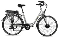 LLobe SilverLine City-E-Bike 28 Zoll 10 Ah Silber -Fiama Camping Geschaft 454553 3149423