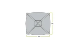 Zempire Pavillon Aerobase 3 + 1 Wall -Fiama Camping Geschaft 487227 3650599