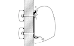 Thule Universal Markisenadapter Für Omnistor 4900 / 5200 / 8000 3 M -Fiama Camping Geschaft 487793 3592771
