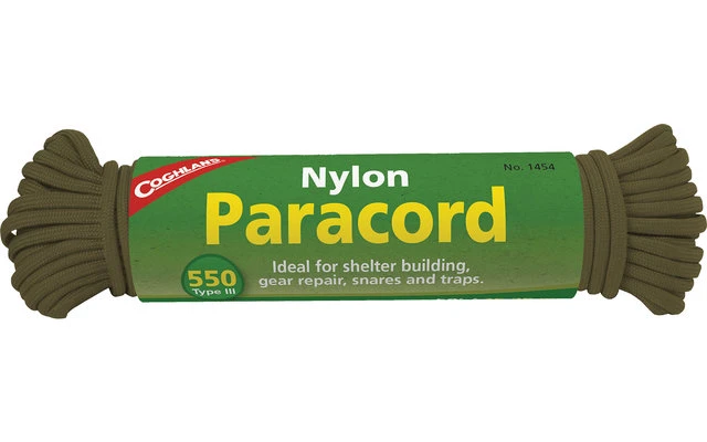 Coghlans Paracord Fallschirmseil 15,25 M Neon Orange 2 Coghlans Paracord Fallschirmseil 15,25 M Neon Orange – Bild 2