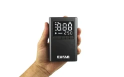 Eufab Batteriebetriebener Mini Kompressor Mit Integrierter Powerbank 800 MAh -Fiama Camping Geschaft 504650 3945571