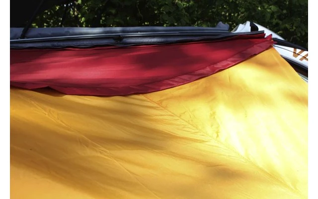 Bent Zip-Protect Canvas Single Verbindbares Sonnensegel 250 X 250 X 250 Cm Türkis- 5 Bent Zip-Protect Canvas Single Verbindbares Sonnensegel 250 X 250 X 250 Cm Türkis- – Bild 5