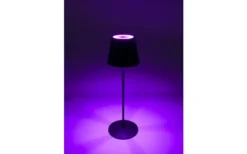Schwaiger RGB LED Tischleuchte Mit Touchsteuerung Schwarz -Fiama Camping Geschaft 505380 3330230
