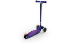 Micro Maxi Deluxe LED Kinder Kickboard Blau -Fiama Camping Geschaft 541981 3535796