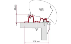 Fiamma F65/F80 Kit Mercedes Sprinter - VW Crafter (High Roof) -Fiama Camping Geschaft 57431 11242