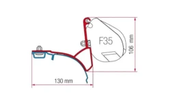 Fiamma F35 Pro Kit Standard -Fiama Camping Geschaft 57445 12397