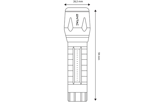Entac Mini Taschenlampe 3 W Und COB Wiederaufladbar 1 Entac Mini Taschenlampe 3 W Und COB Wiederaufladbar