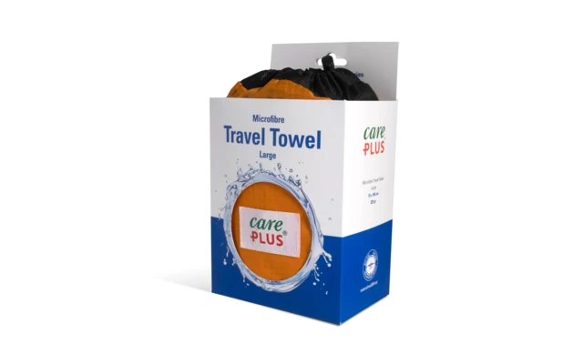 Care Plus Reisehandtuch 40x80 Cm 3 Care Plus Reisehandtuch 40x80 Cm – Bild 3