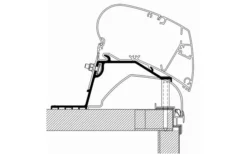 Thule Markisen-Adapter Dach Caravan 2014