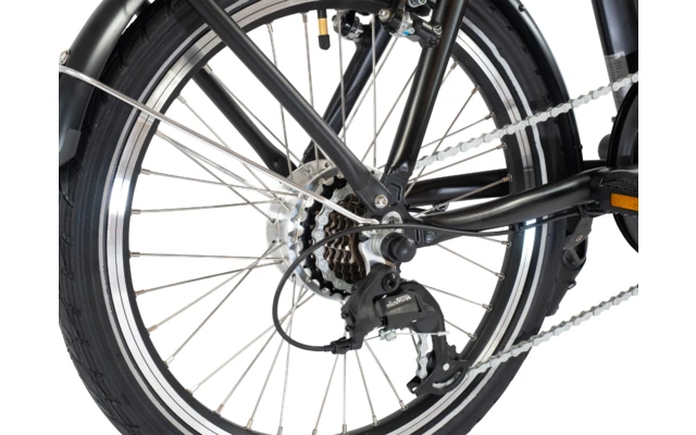 ALLEGRO E-Bike Andi 7 374 20", Schwarz 2 ALLEGRO E-Bike Andi 7 374 20", Schwarz – Bild 2