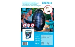 Grundig Insektenfalle 1 W 230 V ABS -Fiama Camping Geschaft 615739 4398807