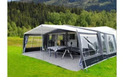 Walker Vorzelt Atrium 300 Anthrazit Stahl 825 Umlaufmaß 810-840 Cm -Fiama Camping Geschaft 645654 4501860