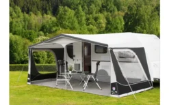 Walker Pioneer 240 All Season Vorzelt Mit Glasfibergestänge Größe 795 Umlaufmaß 780 - 810 Cm -Fiama Camping Geschaft 657723 4554399