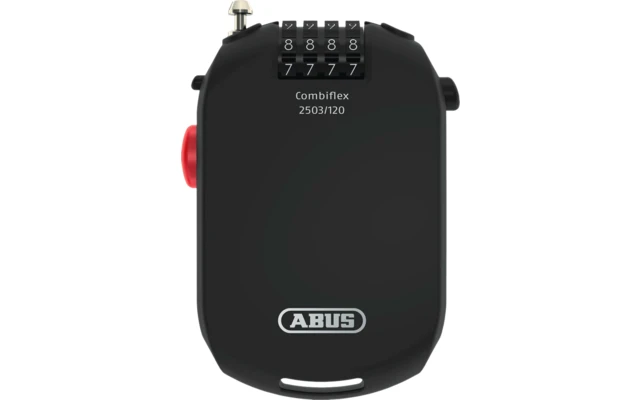 Abus Roll Back Kabelschloss 2503/120 Und UCH 2503 100 G 2 Abus Roll Back Kabelschloss 2503/120 Und UCH 2503 100 G – Bild 2