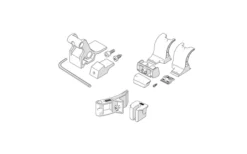 Fiamma Kit Side Omnistor 4900 / 5200 Tristor 2 Adapter Für Fiamma S W Pro F45