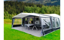 Walker Vorzelt Atrium-300 Anthrazit Glasfiber MAX 825 Umlaufmaß 810-840 Cm -Fiama Camping Geschaft 667140 4567449
