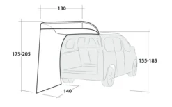 Outwell Seitenwand Upcrest 7 Outwell Seitenwand Upcrest -Fiama Camping Geschaft 670527 4588809