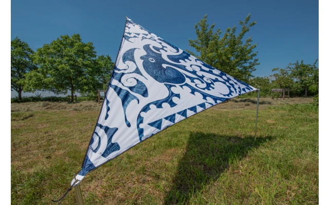 Bent Sonnensegel Grau/RV Rot 4 Bent Sonnensegel Grau/RV Rot – Bild 4