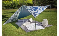 Bent Sonnensegel Neuseeland Oktopus Druck/RV Schwarz -Fiama Camping Geschaft 696989 5243681 2