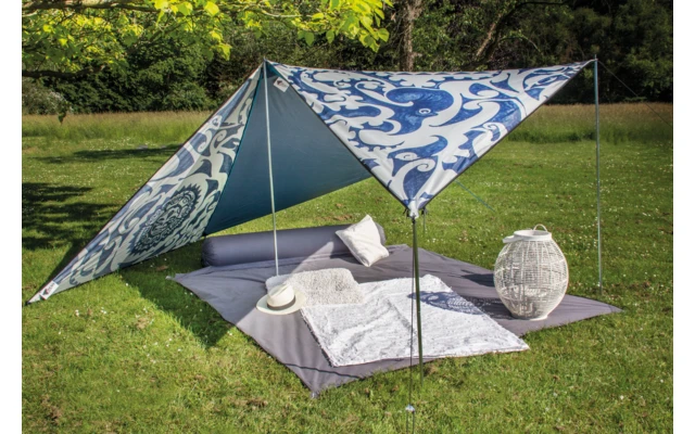 Bent Sonnensegel Grau/RV Rot 5 Bent Sonnensegel Grau/RV Rot – Bild 5