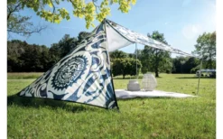 Bent Sonnensegel Zip Protect Canvas Single Dunkelblau/RV Hellblau -Fiama Camping Geschaft 696992 5243687 4