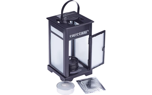 Swissinno Mückenstop-Laterne Inkl. Kerze / Plättchen 1 Swissinno Mückenstop-Laterne Inkl. Kerze / Plättchen