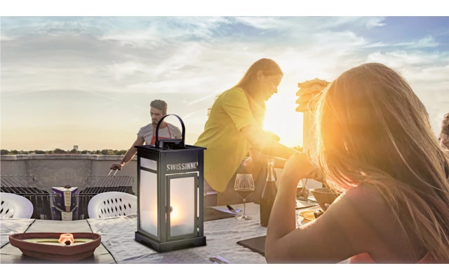 Swissinno Mückenstop-Laterne Inkl. Kerze / Plättchen 3 Swissinno Mückenstop-Laterne Inkl. Kerze / Plättchen – Bild 3