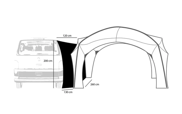 Zempire Aerobase 3 Connection Tunnel / Van 2 Zempire Aerobase 3 Connection Tunnel / Van – Bild 2