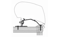 Thule Adria Caravan ≥ 2015 Markisenadapter Set